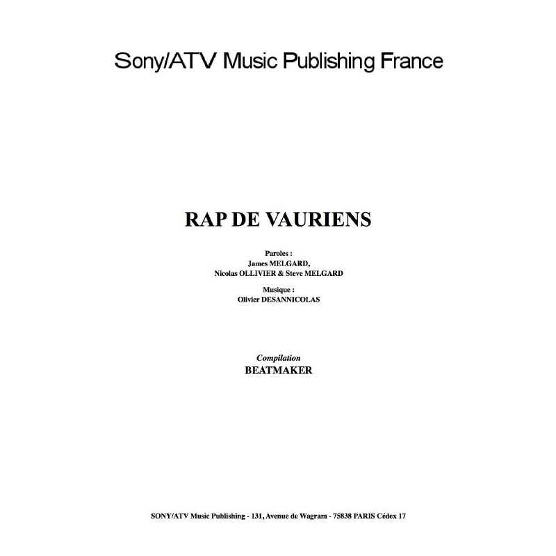 RAP DE VAURIENS