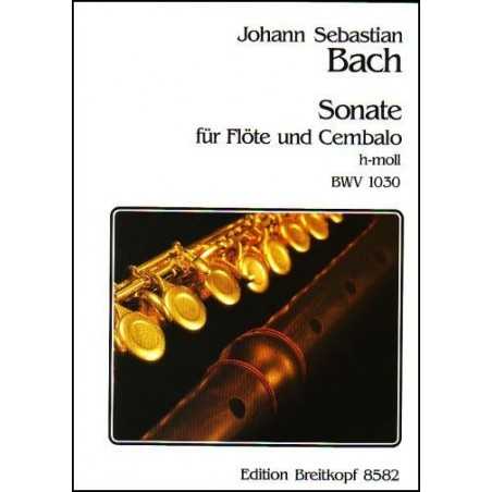 Sonate h-moll BWV 1030 für Flöte und Cembalo