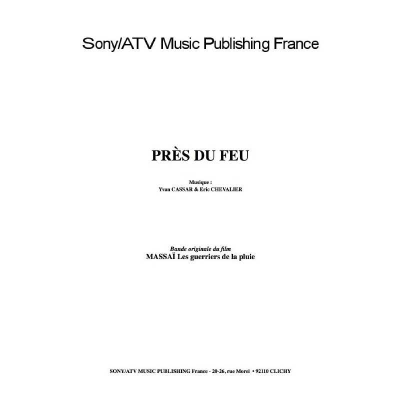 PRÈS DU FEU du film MASSAÏ