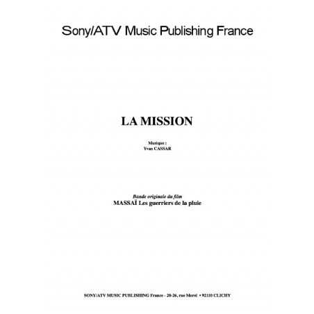 LA MISSION du film MASSAÏ