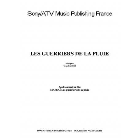 LES GUERRIERS DE LA PLUIE du film MASSAÏ