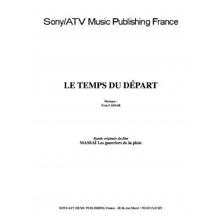 LE TEMPS DU DÉPART du film MASSAÏ