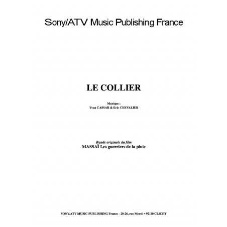 LE COLLIER du film MASSAÏ