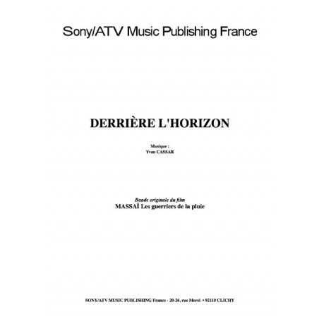 DERRIÈRE L'HORIZON du film MASSAÏ