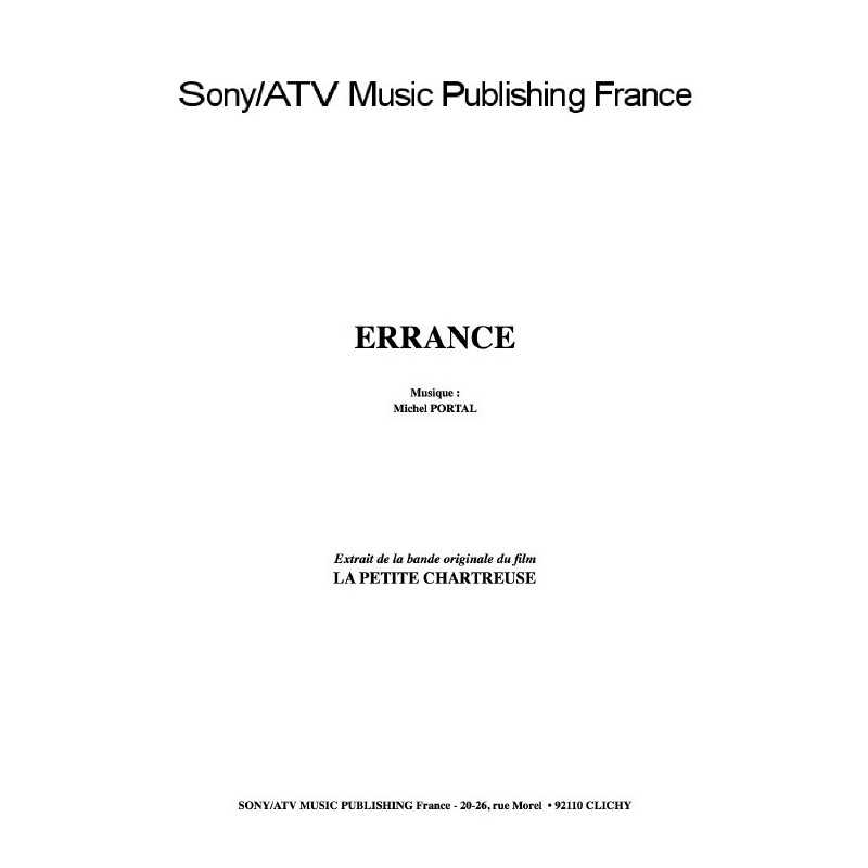 ERRANCE du film La Petite Chartreuse