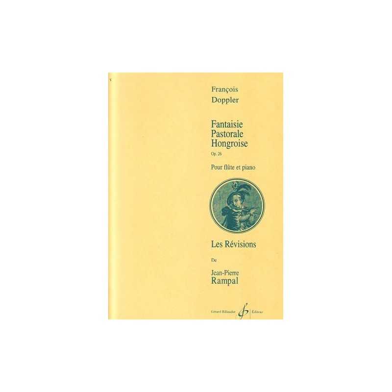 Sheet music FANTAISIE PASTORALE HONGROISE OPUS 26 Franz DOPPLER