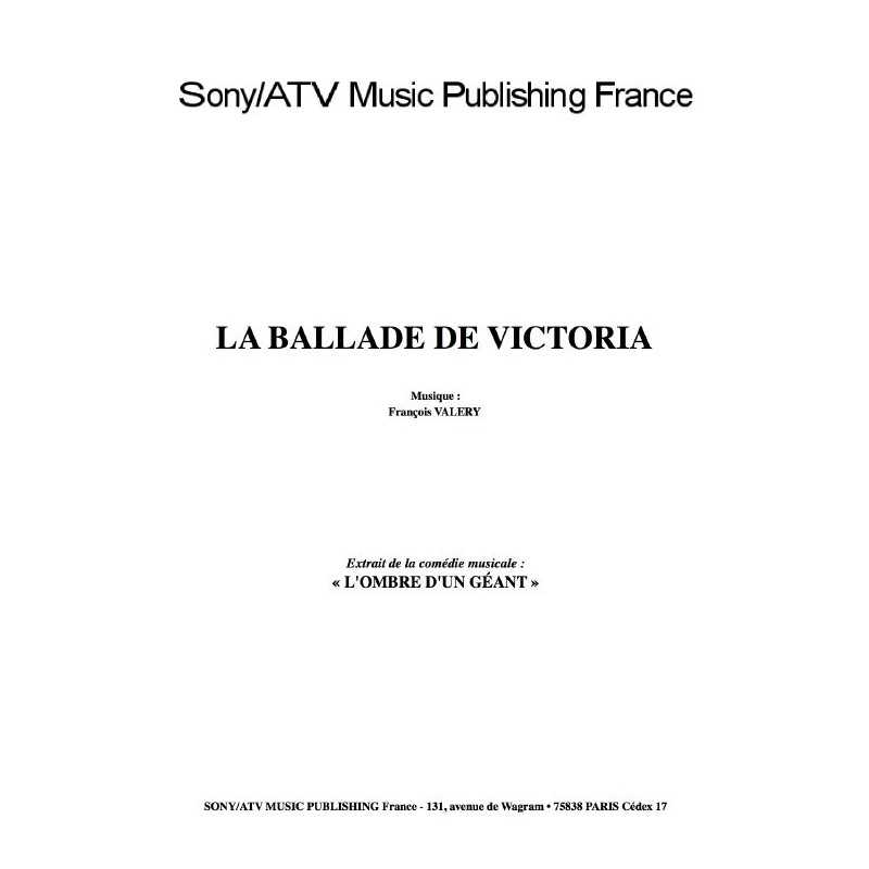 LA BALLADE DE VICTORIA