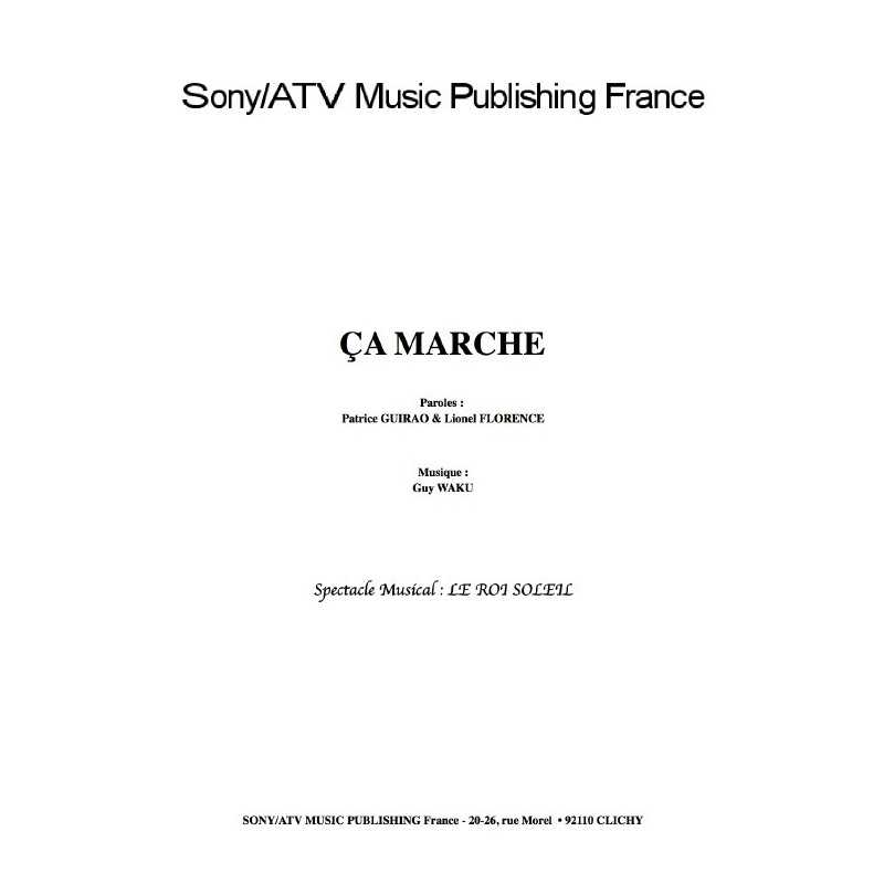 ÇA MARCHE