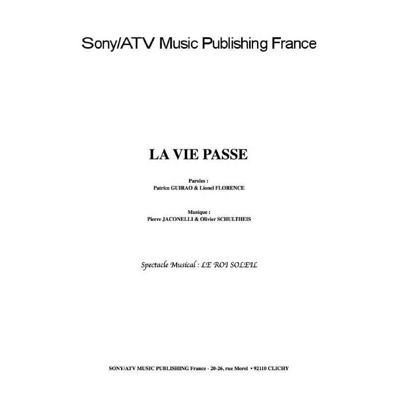 LA VIE PASSE