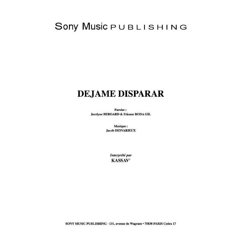 DEJAME DISPARAR