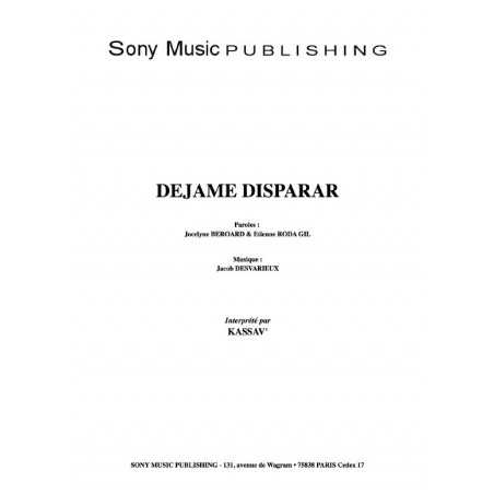 DEJAME DISPARAR