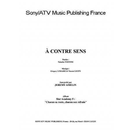 À CONTRE SENS