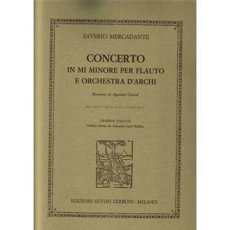 CONCERTO EN MI MINEUR (FLUTE ET ORCHESTRE)