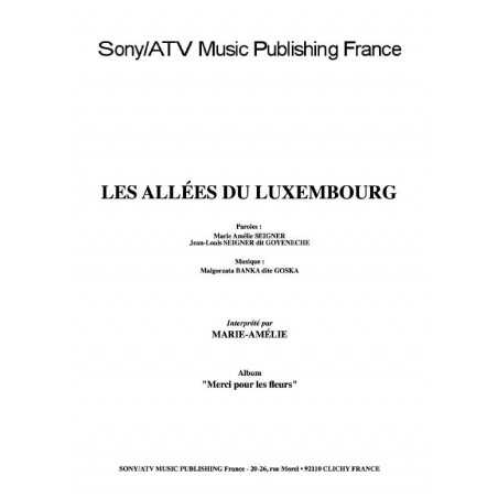 LES ALLÉES DU LUXEMBOURG
