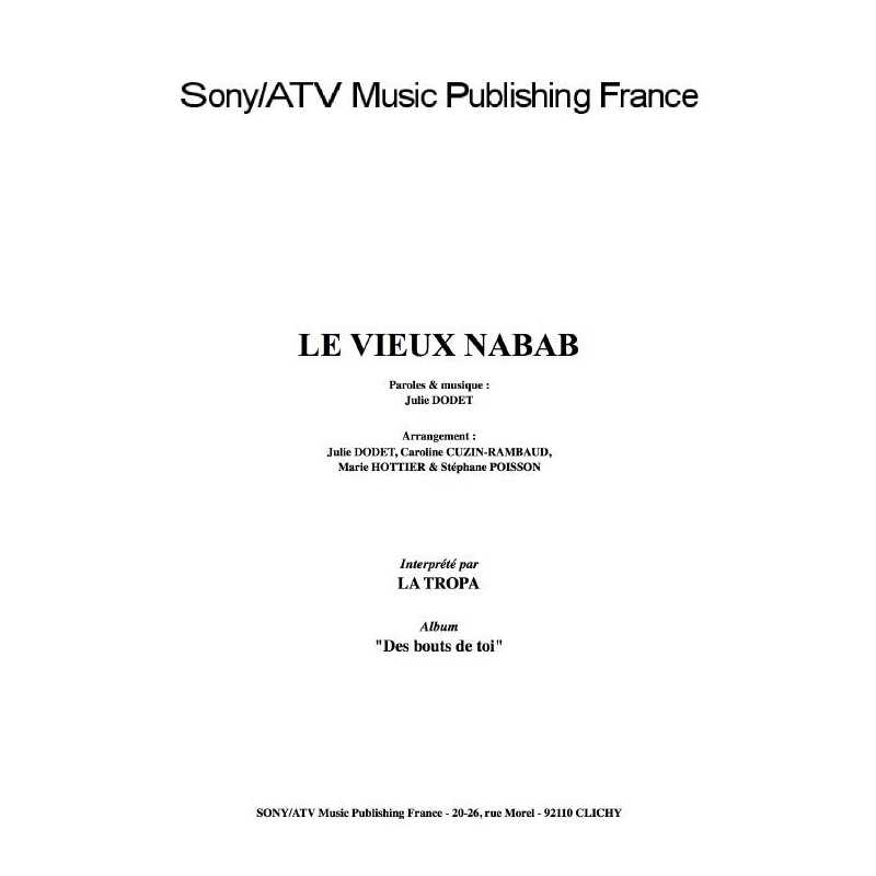 LE VIEUX NABAB