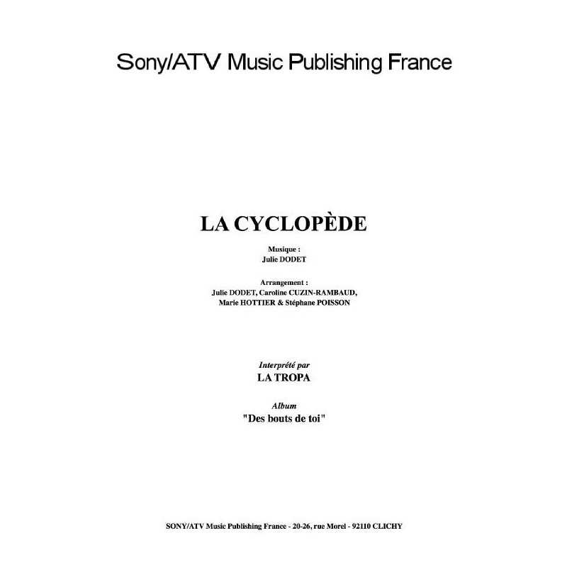LA CYCLOPÈDE