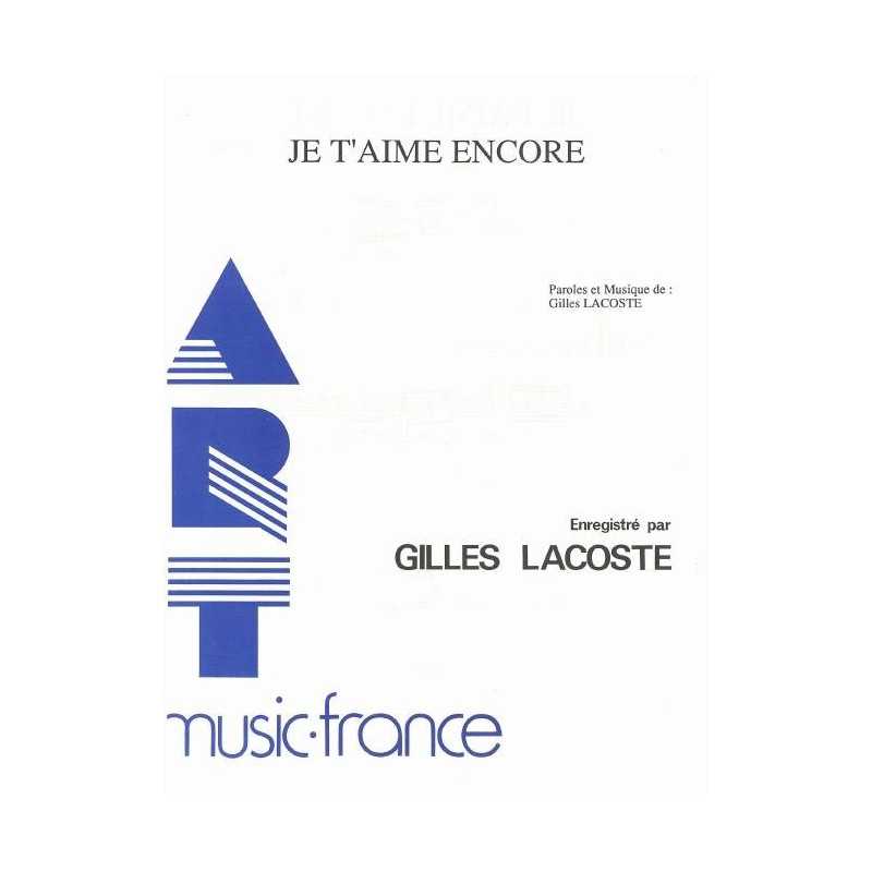 JE T'AIME ENCORE