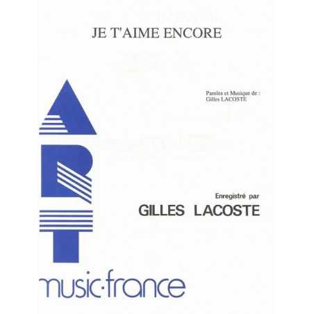 JE T'AIME ENCORE