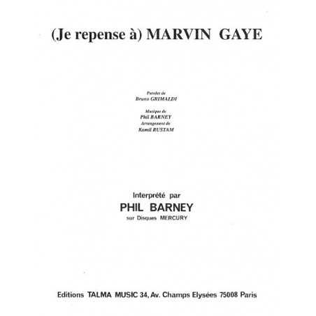 (JE REPENSE À) MARVIN GAYE