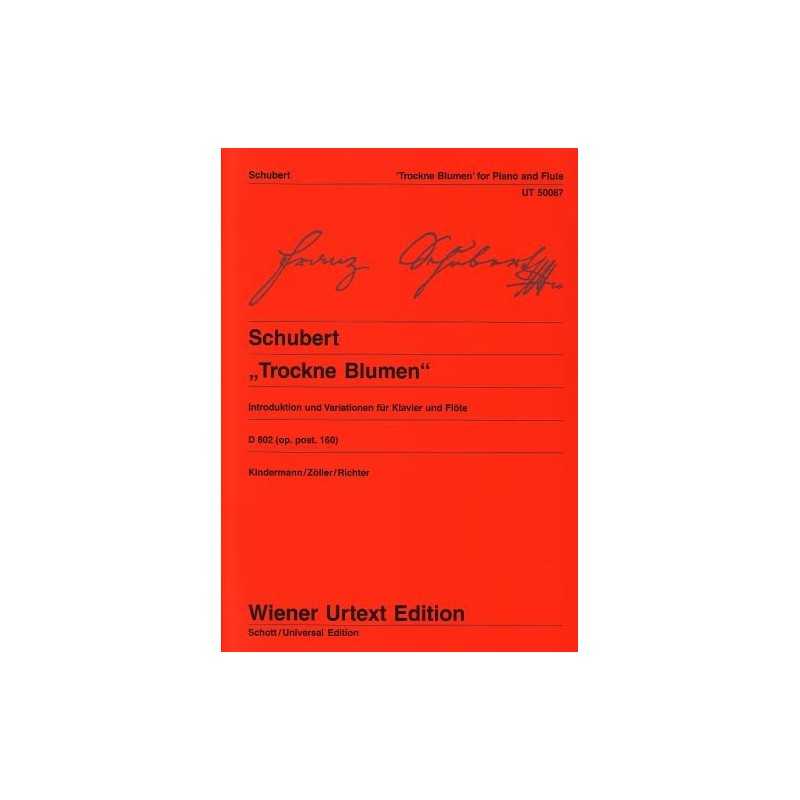 TROCKNE BLUMEN for Piano and Flute