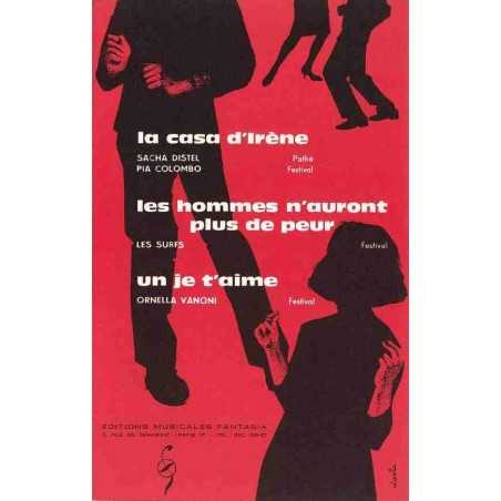 LA CASA D'IRÈNE LES HOMMES N'AURONT PLUS UN JE T'AIME
