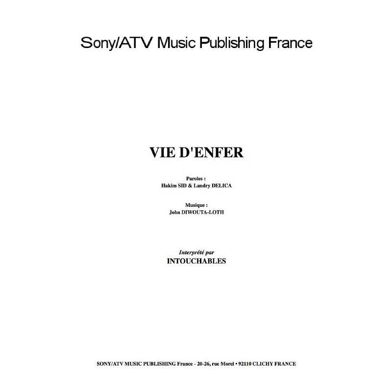 VIE D'ENFER