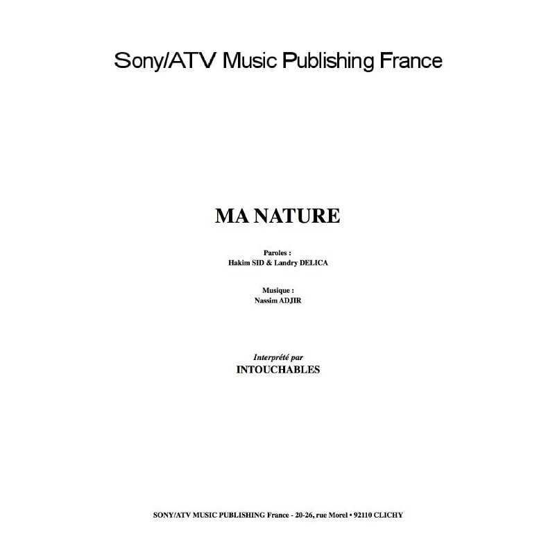 MA NATURE