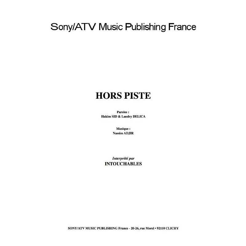 HORS PISTE