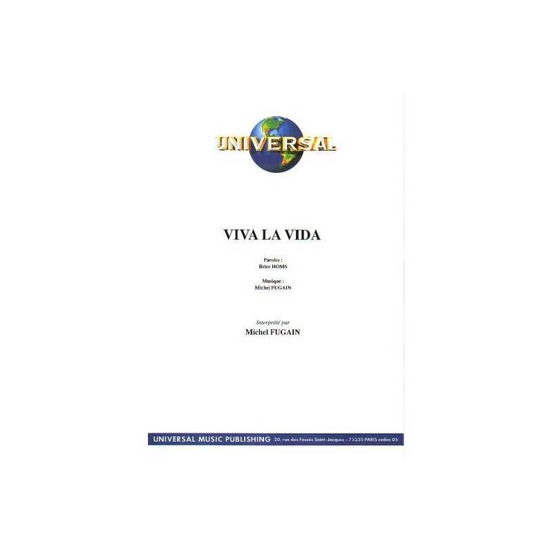 Partition VIVA LA VIDA Michel Fugain