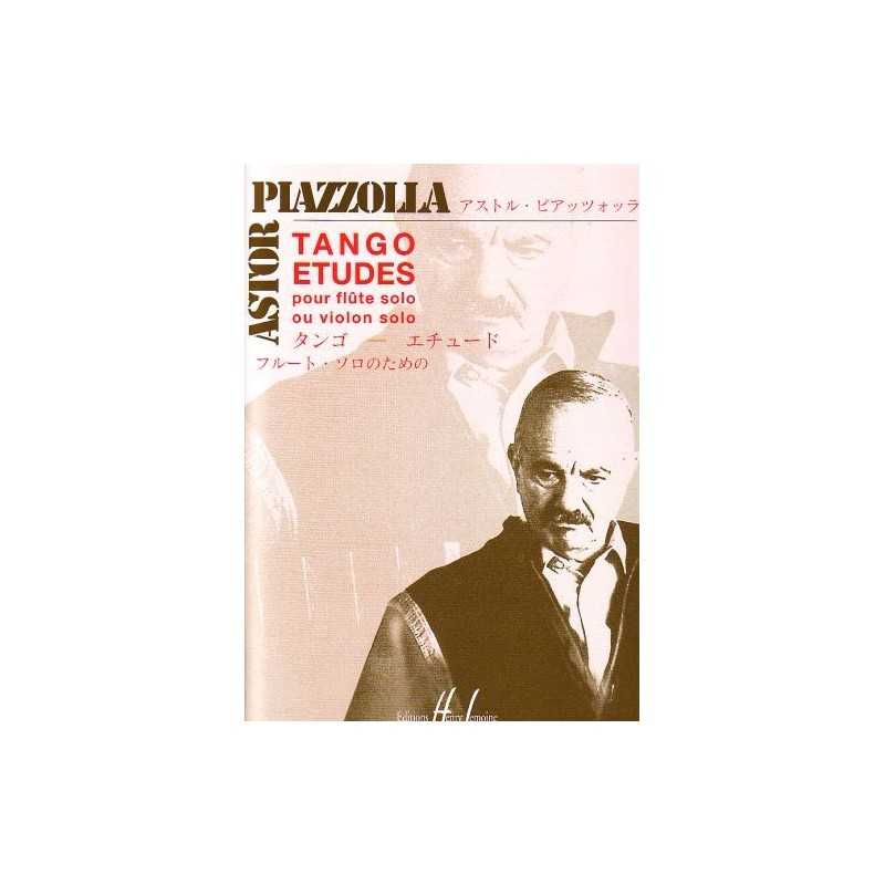 Sheet music TANGO-ÉTUDES POUR FLÛTE SEULE Astor Piazzolla