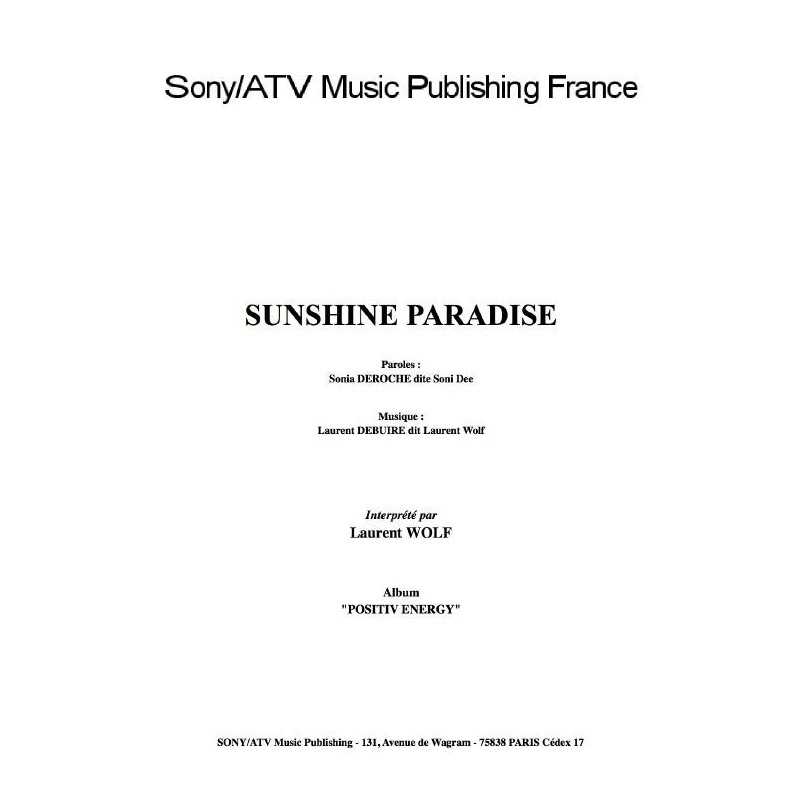 SUNSHINE PARADISE