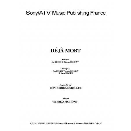 DÉJÀ MORT