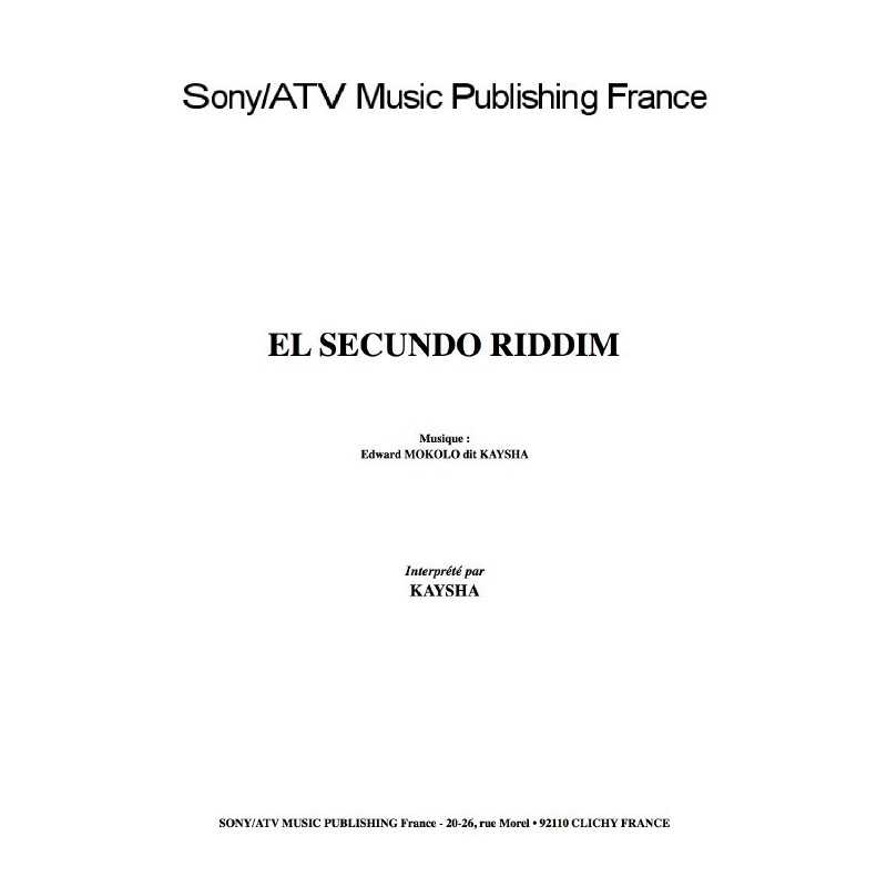 EL SECUNDO RIDDIM