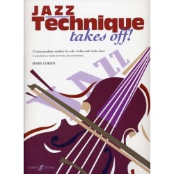 JAZZ TECHNIQUE TAKES OFF  For VIOLIN Solo et Duets