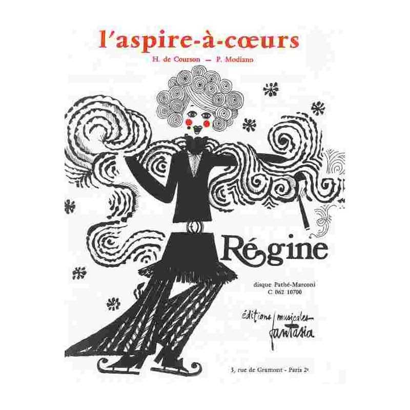 Sheet music L'ASPIRE-À-CŒURS Régine
