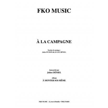 À LA CAMPAGNE