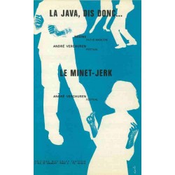 Partition LA JAVA DIS DONC LE MINET-JERK Régine