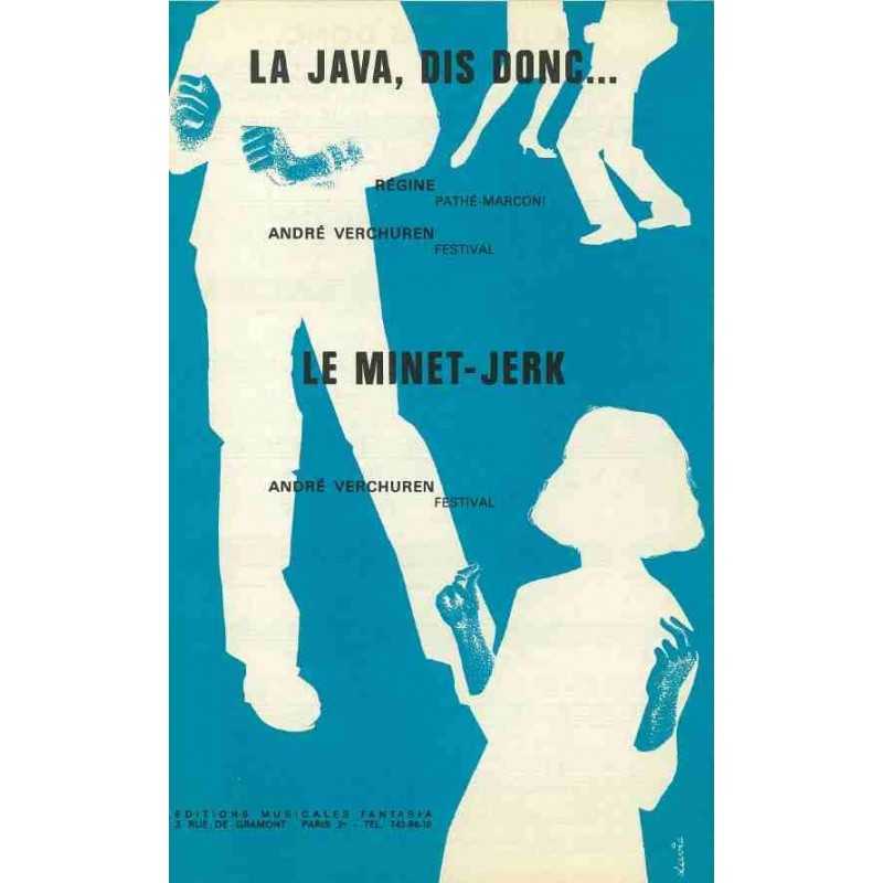 Partition LA JAVA DIS DONC LE MINET-JERK Régine