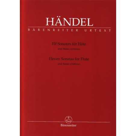 ELEVEN SONATAS FOR FLUTE UND BASSO CONTINUO