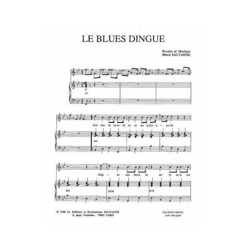 LE BLUES DINGUE