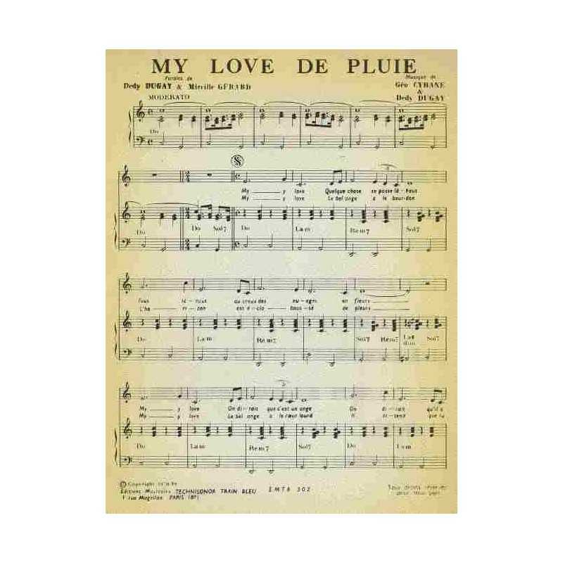 MY LOVE DE PLUIE
