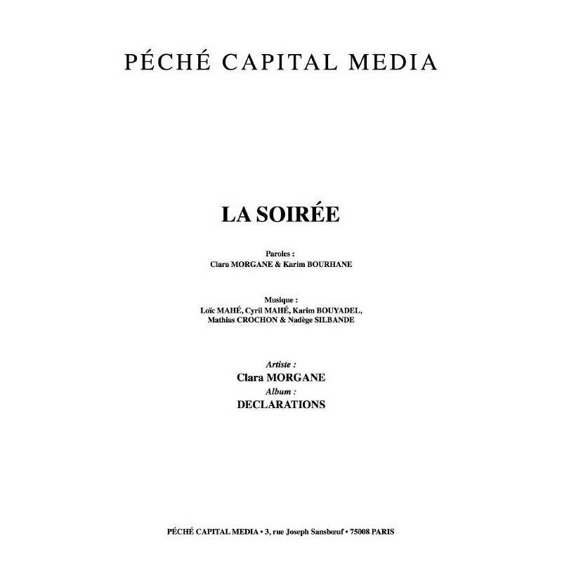 LA SOIRÉE