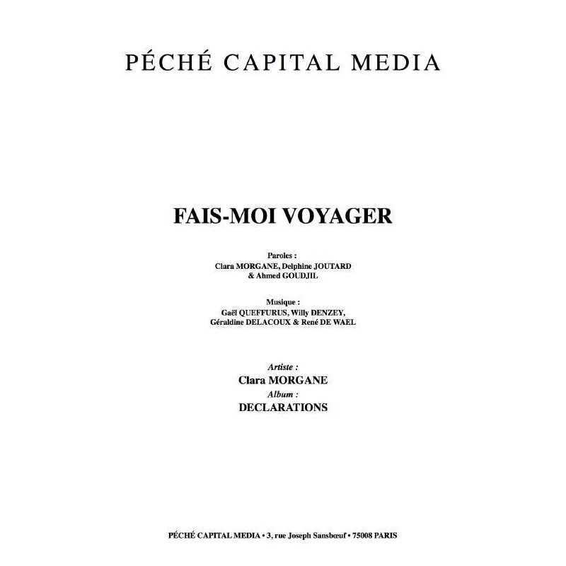 FAIS MOI VOYAGER
