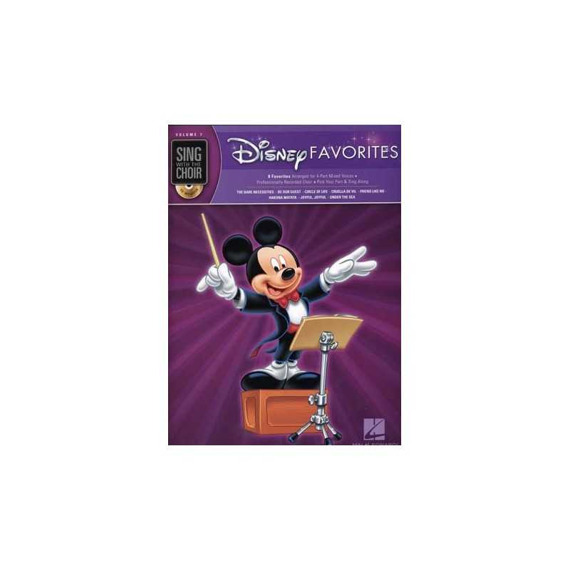 SING WITH THE CHOIR VOL.7 - DISNEY FAVORITES (+CD)