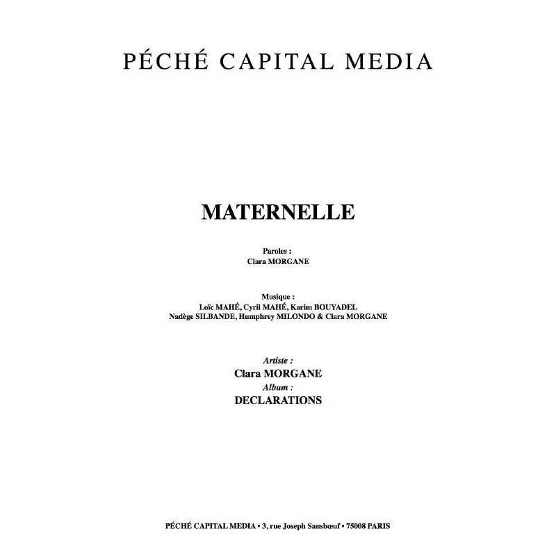 MATERNELLE