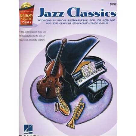 BIG BAND PLAY ALONG VOL.4 JAZZ CLASSICS GUITAR (+CD)