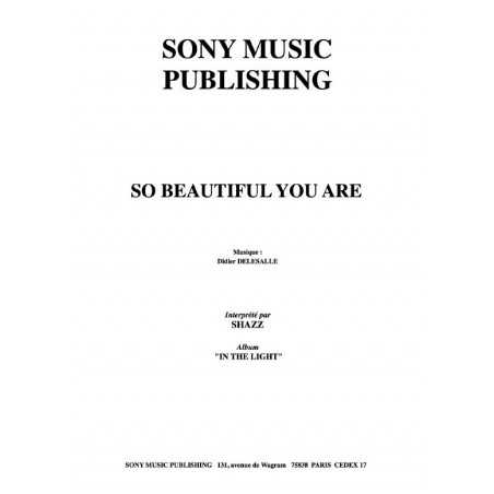 SO BEAUTIFUL YOU ARE
