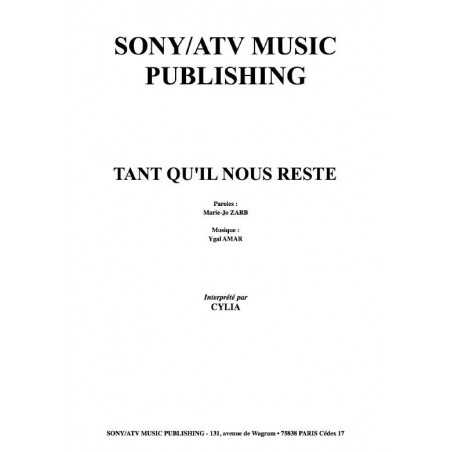 TANT QU'IL NOUS RESTE