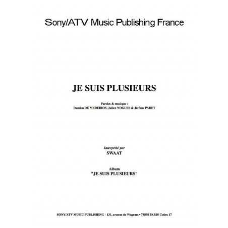JE SUIS PLUSIEURS