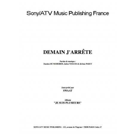 DEMAIN J'ARRÊTE